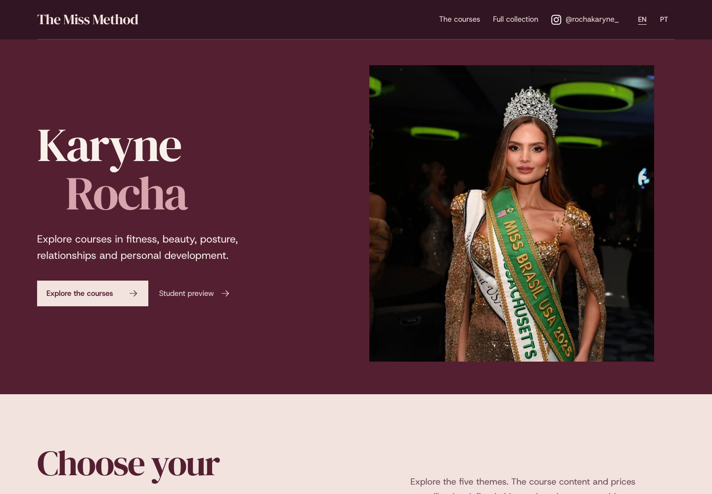 Preview of the Editorial website direction