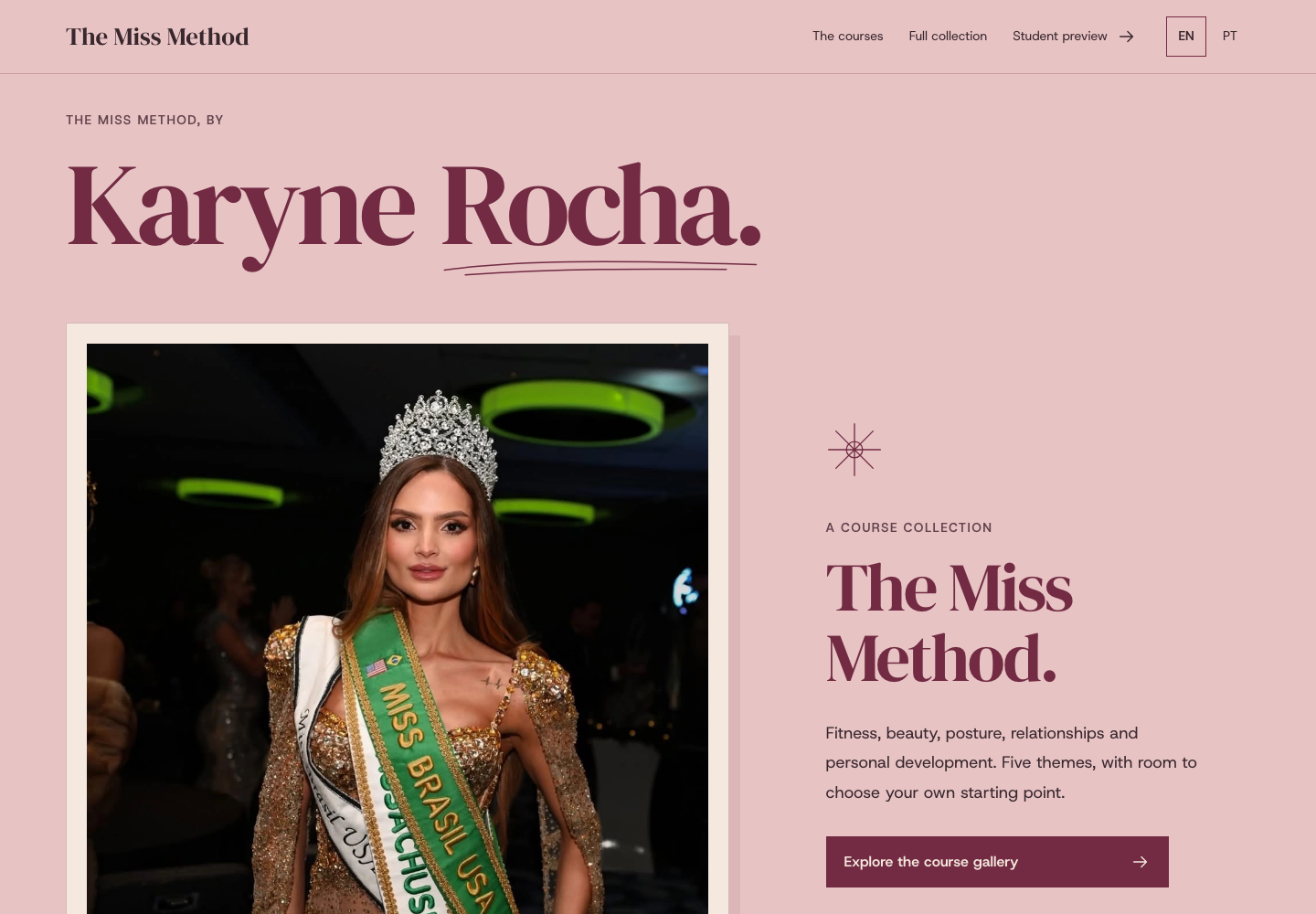 Preview of the Creator Studio website direction